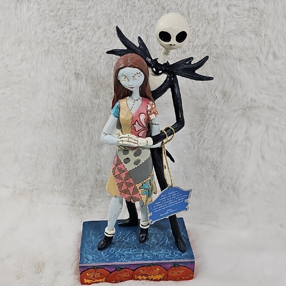 Jim Shore x Walt Disney The Nightmare Before Christmas Fated Romance - Picture 1 of 9